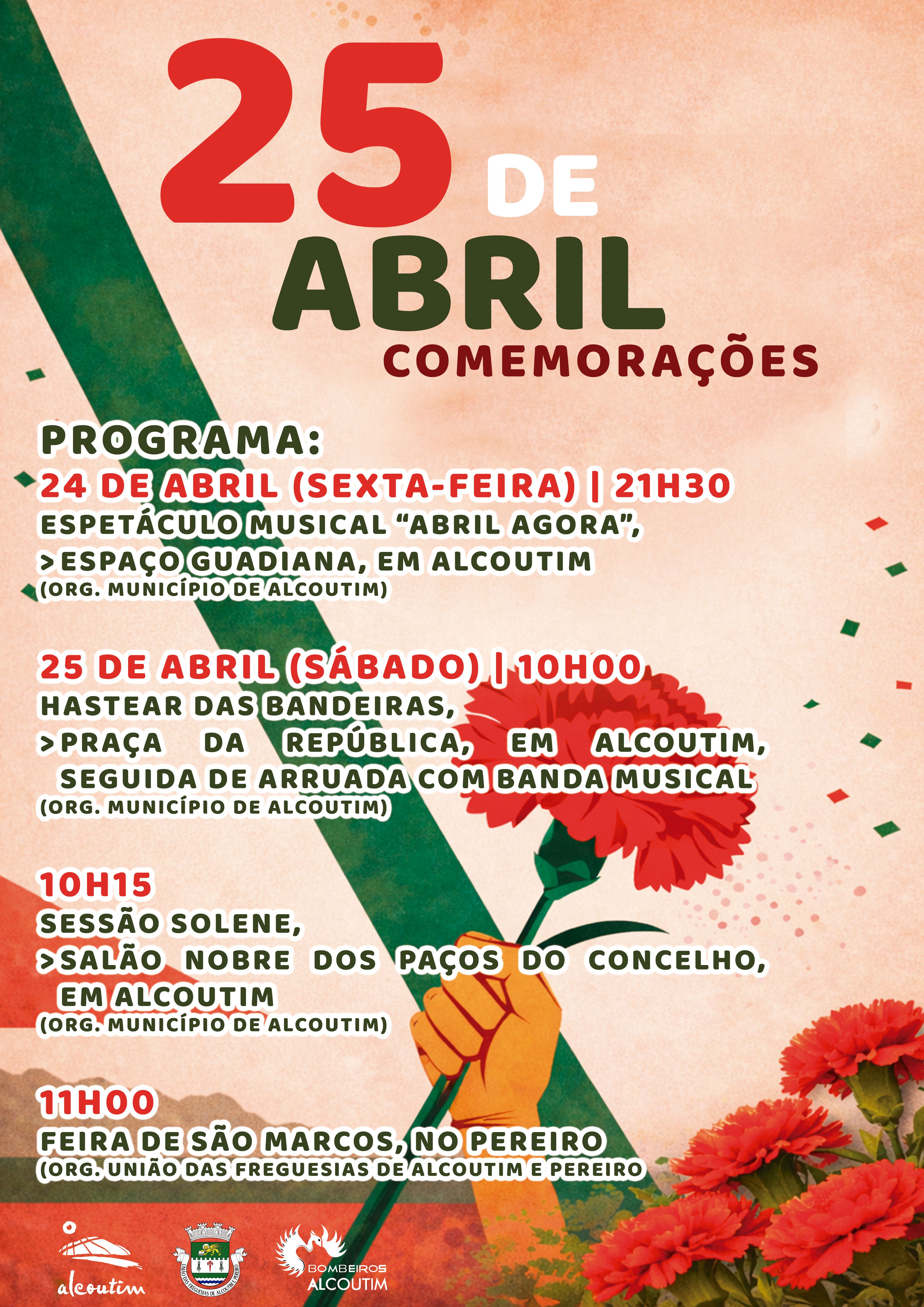 25 de abril cartaz